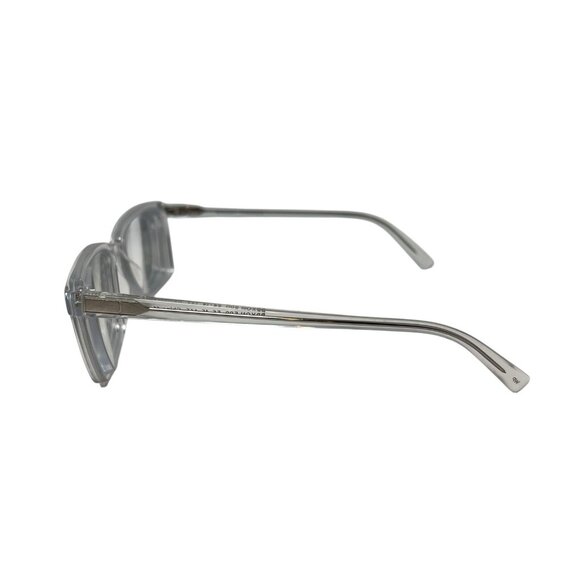 Warby Parker Bryon 500 Crystal Clear Square Eyeglasses Frames 56-16 145 Unisex - Picture 3 of 10